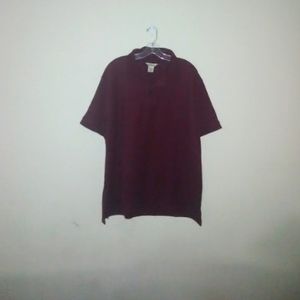 L. L. Bean men's short sleeve polo shirt XL